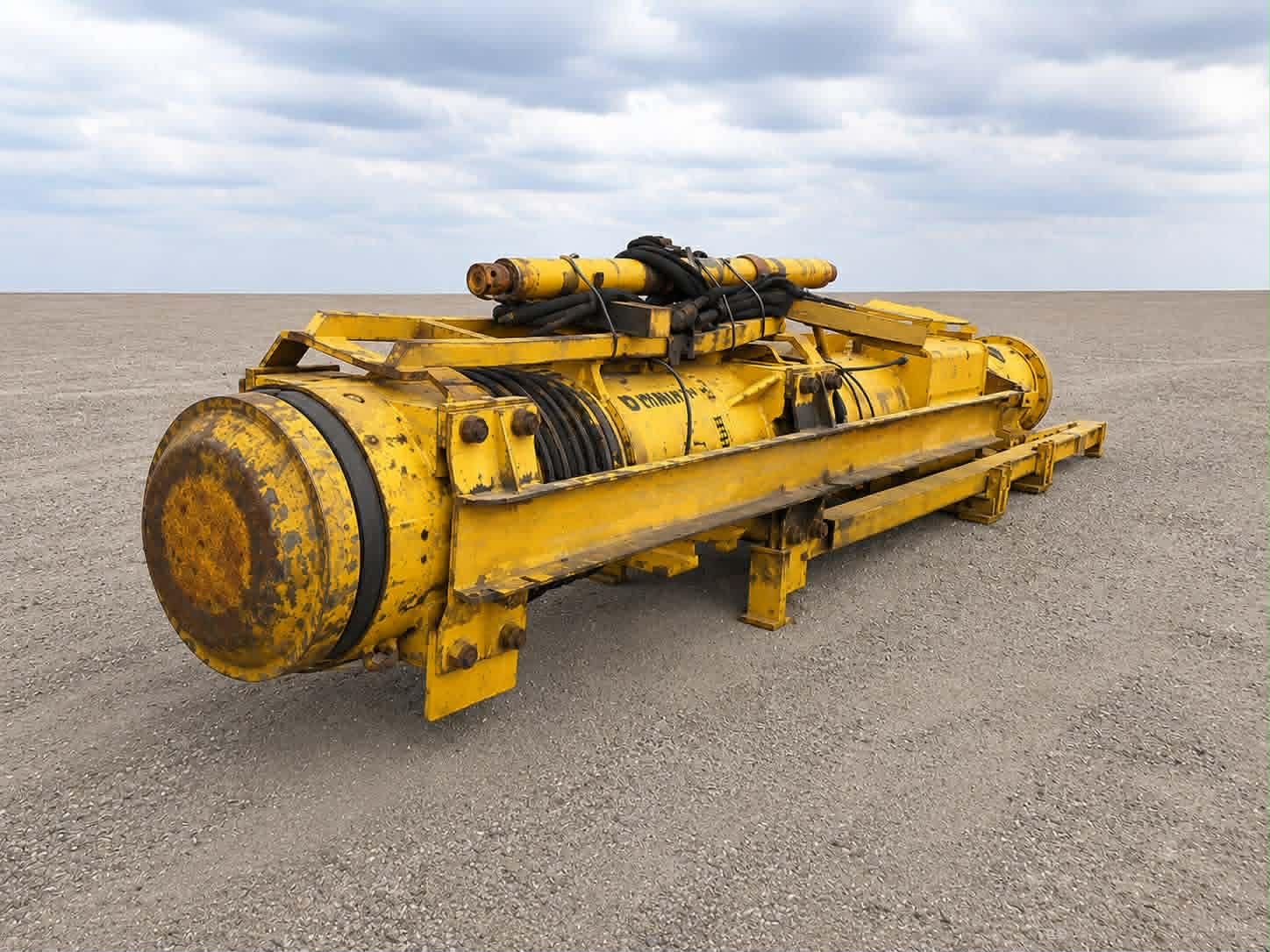 Delmag diesel pile hammer