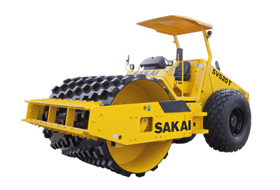 Sakai SV520T padfoot compactor