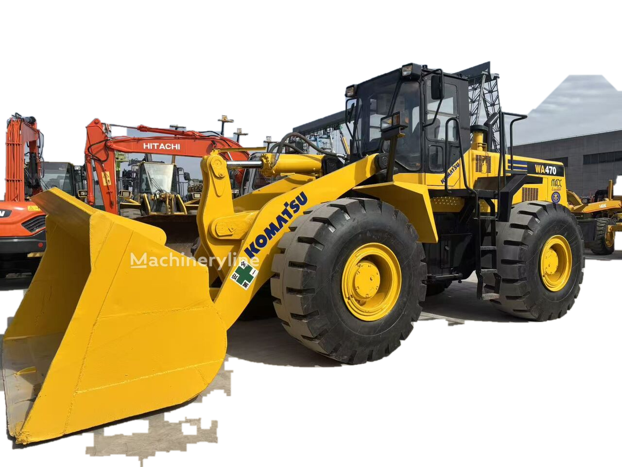 Komatsu WA470 wheel loader